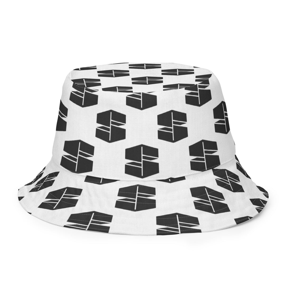 Stache All Over Logo bucket hat