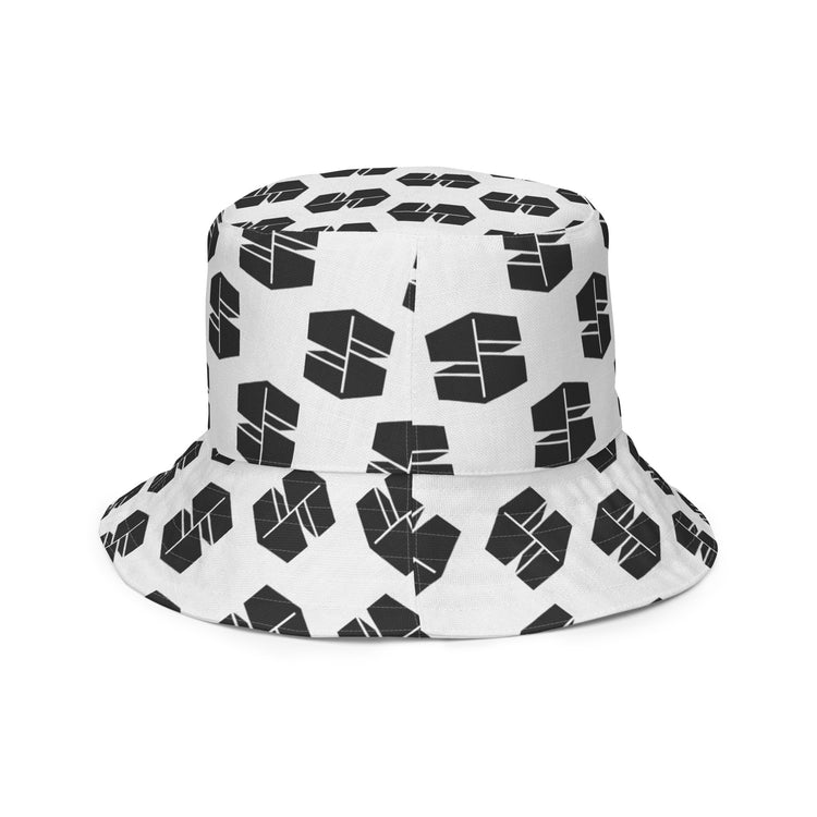 Stache All Over Logo bucket hat