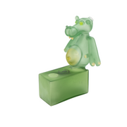 Tony Kazimakis Green Happy Hippo Black RiO Matte